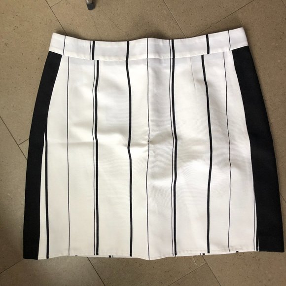 Judith & Charles designer mini skirt - New w/tag Sz. 12 cotton/silk - Picture 1 of 10